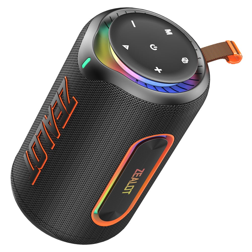 ZEALOT-MP1 Portable Bluetooth-Compatible Speaker 60W Enhanced Bass Waterproof Loudspeaker