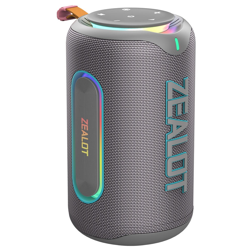 ZEALOT-MP1 Portable Bluetooth-Compatible Speaker 60W Enhanced Bass Waterproof Loudspeaker