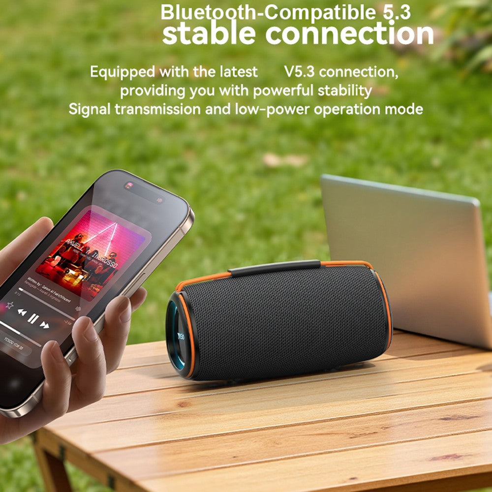 YESIDO YSW38 Desktop Bluetooth-compatible Speaker 30W High Power RGB Lighting Multi Mode Wireless Subwoofer