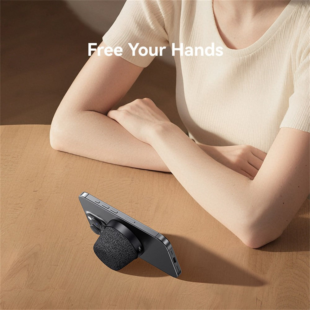 USAMS YX016 Magnetic Mini Speaker Bluetooth-Compatible 5.4 Phone Stand Music Player
