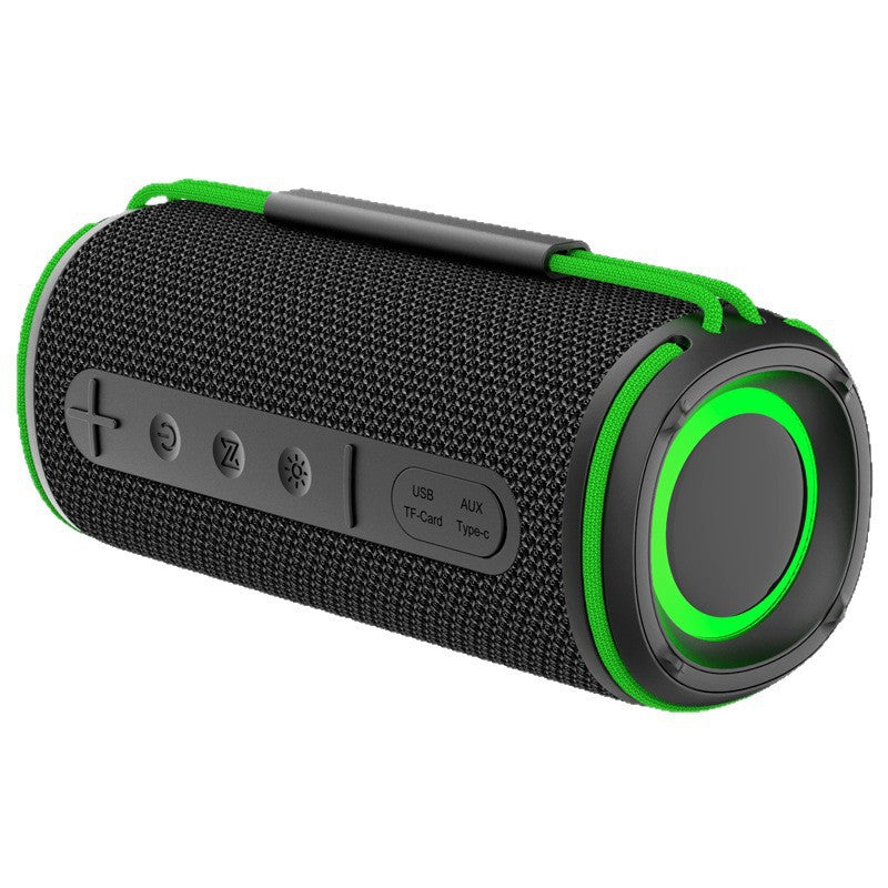H30 Waterproof Bluetooth-compatible Speaker 20W Dual Drivers Portable Outdoor RGB Subwoofer