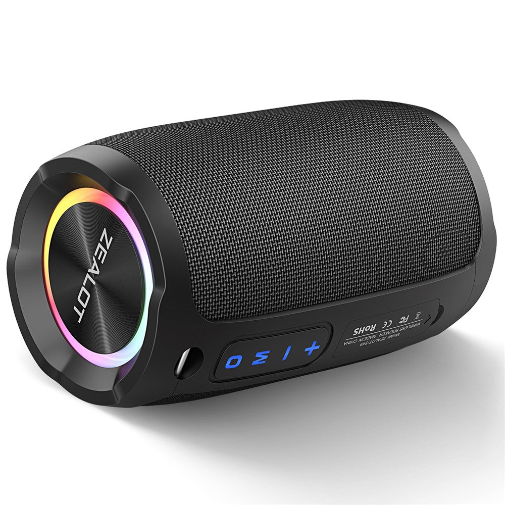 ZEALOT S49 Portable Rechargeable Bluetooth-compatible Speaker 20W Waterproof Heavy Bass Wireless Music Subwoofer
