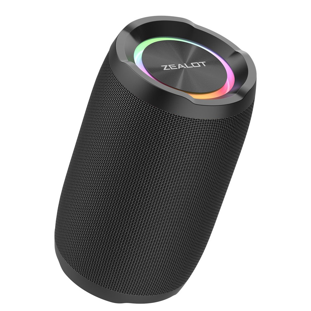 ZEALOT S49 Portable Rechargeable Bluetooth-compatible Speaker 20W Waterproof Heavy Bass Wireless Music Subwoofer