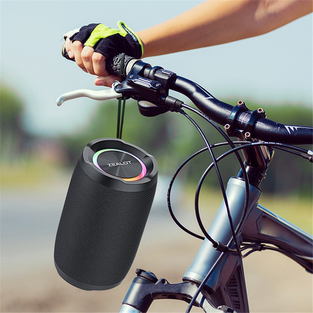 ZEALOT S49 Portable Rechargeable Bluetooth-compatible Speaker 20W Waterproof Heavy Bass Wireless Music Subwoofer
