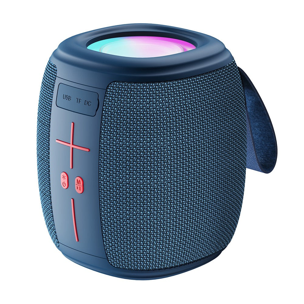 YESIDO YSW14 Portable Wireless Bluetooth-compatible Speaker RGB Light Subwoofer Support TF Card