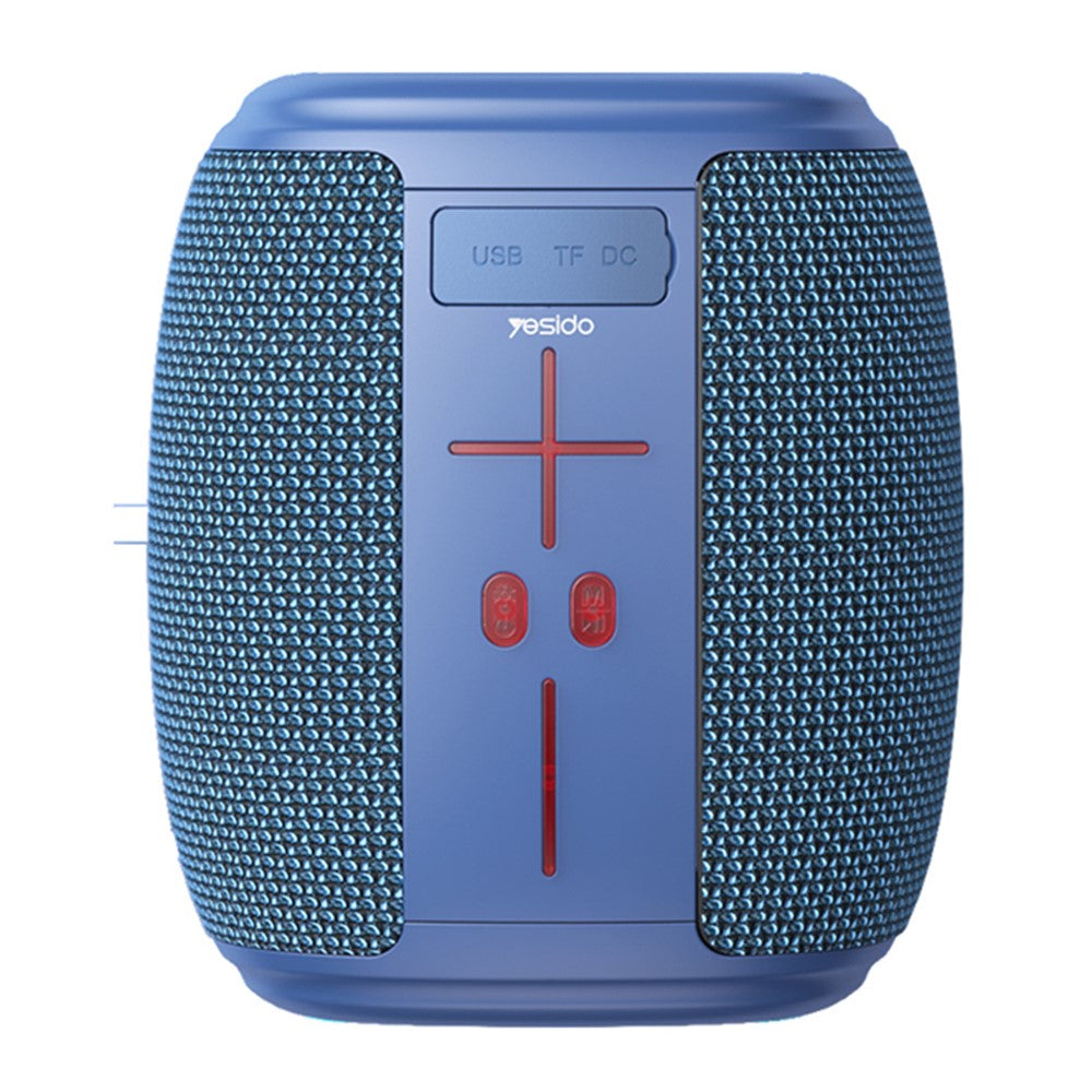 YESIDO YSW14 Portable Wireless Bluetooth-compatible Speaker RGB Light Subwoofer Support TF Card