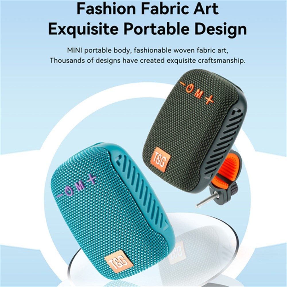 T&G TG-392 Portable Wireless Speaker IPX5 Waterproof Outdoor Bike TWS Bluetooth-compatible Speakerr