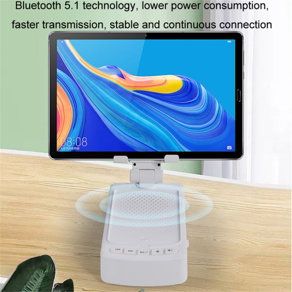 3-in-1 Cell Phone Stand Power Bank with Sound Bluetooth-compatible Speaker for Home, Office, Outdoor