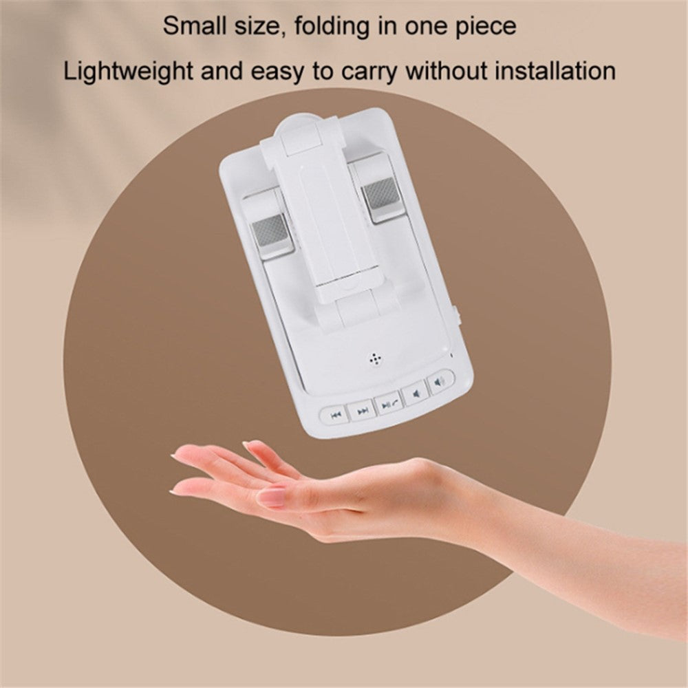 3-in-1 Cell Phone Stand Power Bank with Sound Bluetooth-compatible Speaker for Home, Office, Outdoor