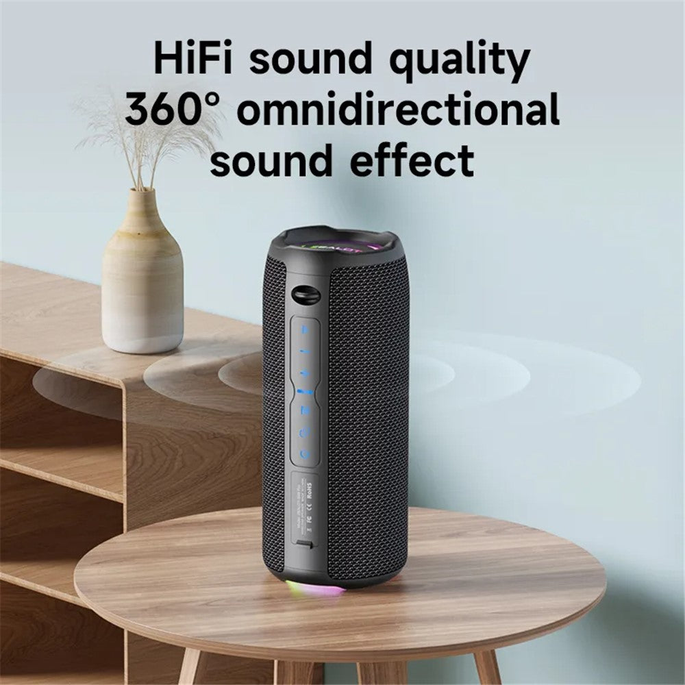 ZEALOT S49PRO Stereo Sound Portable Bluetooth-compatible Speaker 20W IPX6 Waterproof BT5.2 Loudspeaker