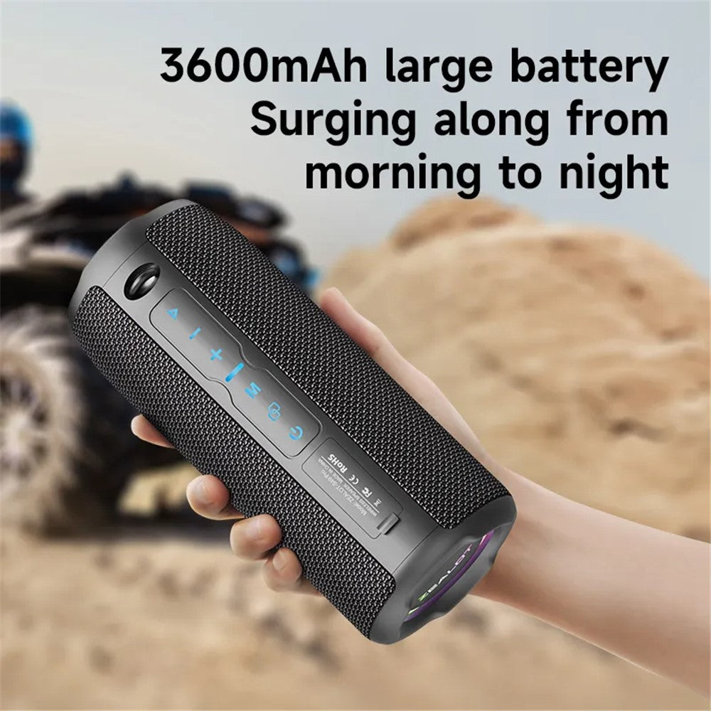 ZEALOT S49PRO Stereo Sound Portable Bluetooth-compatible Speaker 20W IPX6 Waterproof BT5.2 Loudspeaker