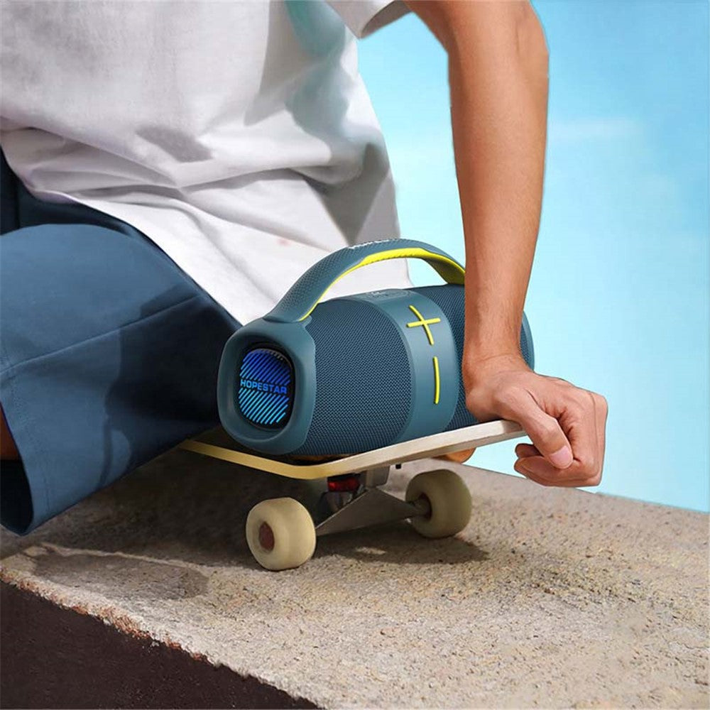 HOPESTAR H60 Boombox Speaker with Handle Portable Bluetooth-compatible Subwoofer Music Player