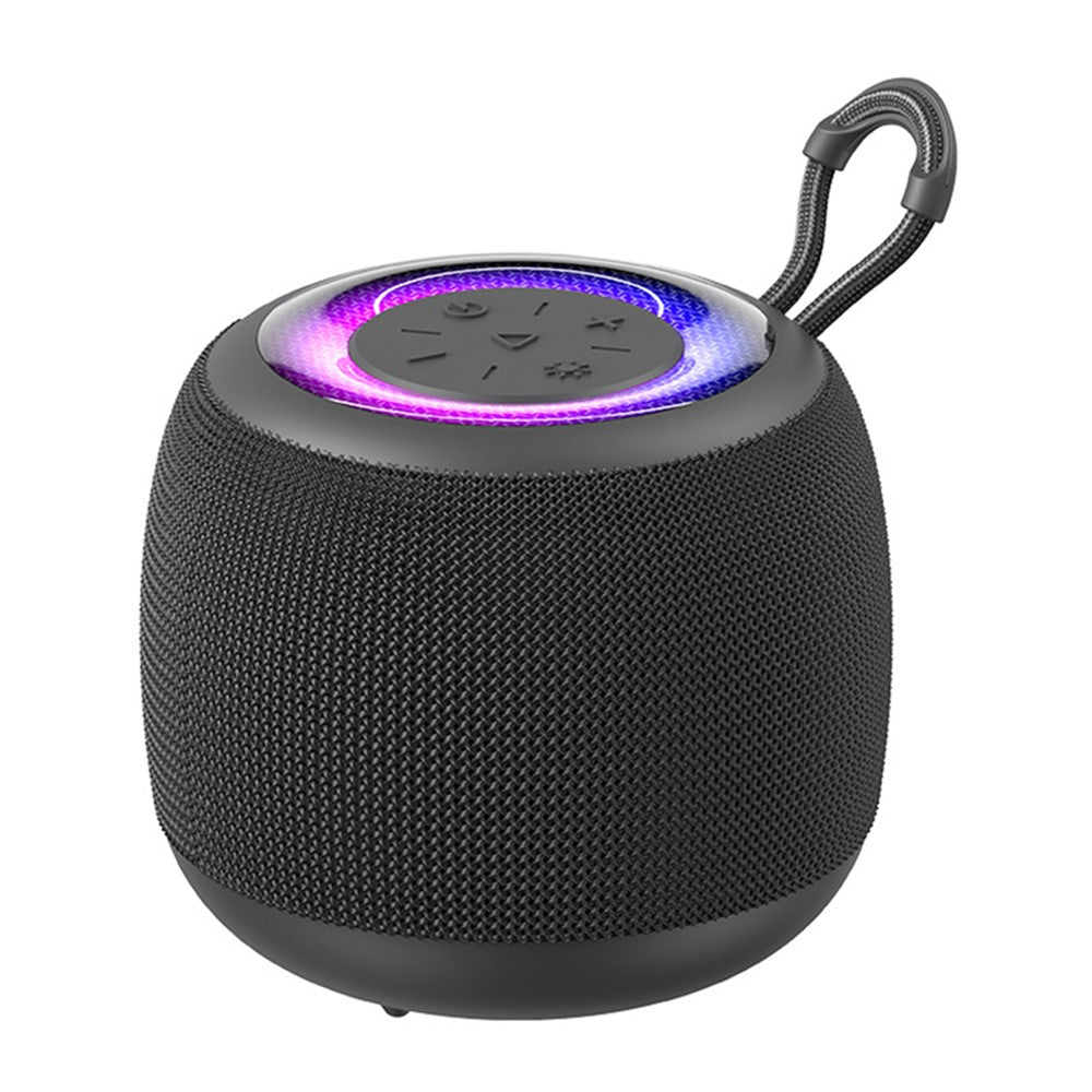 USAMS US-YX014 YIN Series Portable TWS Bluetooth-compatible Speaker Mini Wireless Subwoofer with Colorful Light