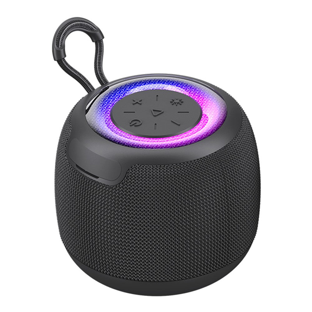 USAMS US-YX014 YIN Series Portable TWS Bluetooth-compatible Speaker Mini Wireless Subwoofer with Colorful Light