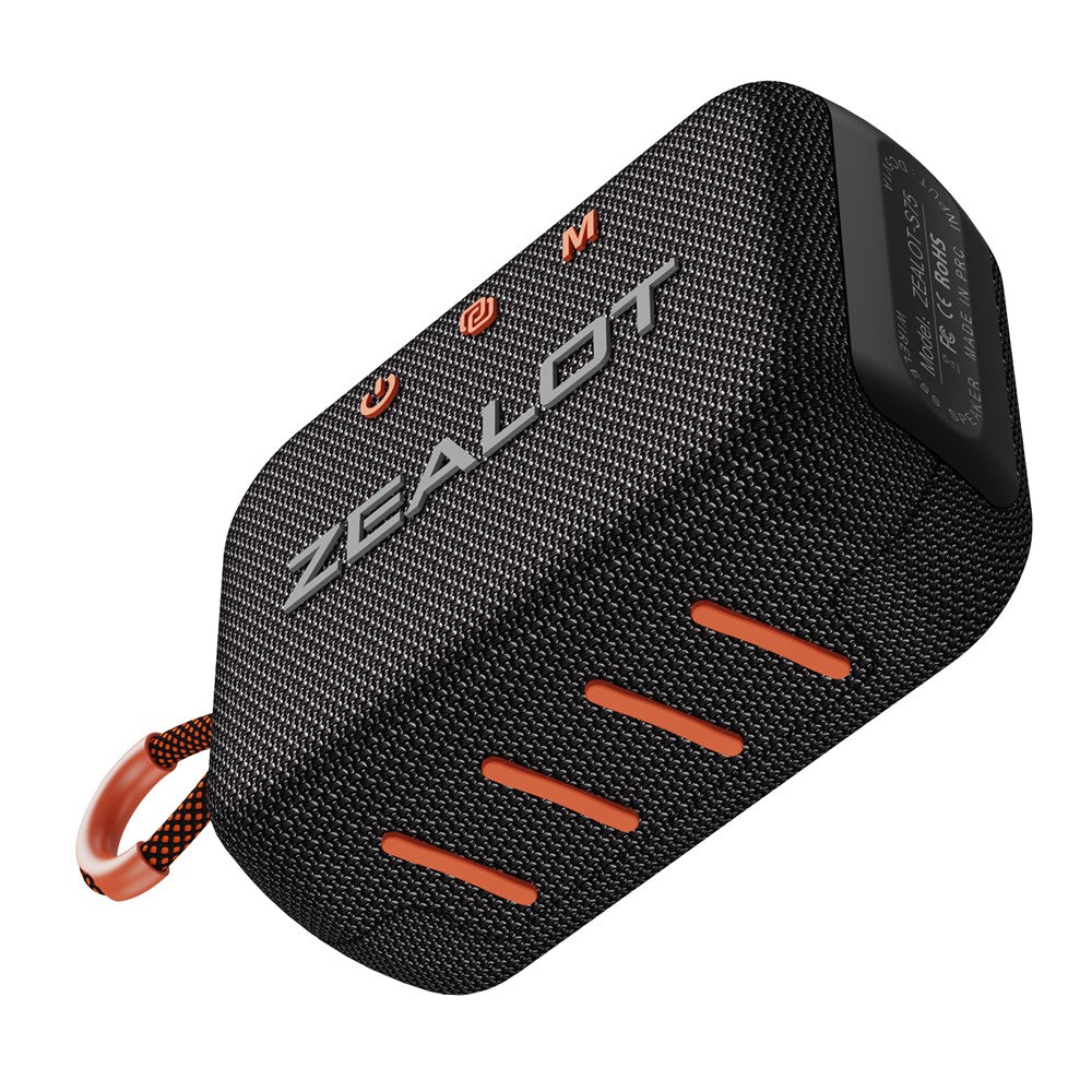 ZEALOT S75 Portable Bluetooth-compatible Speaker IPX6 Waterproof True Wireless Stereo Subwoofer