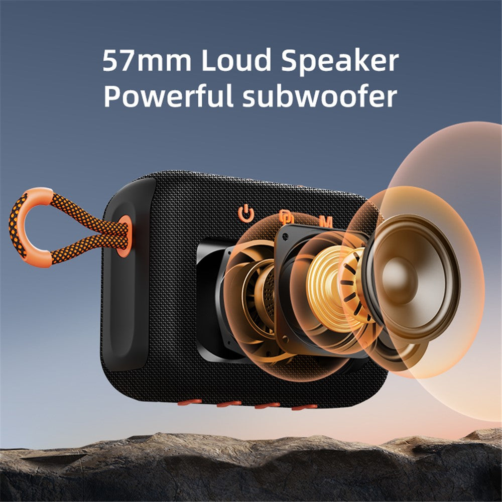 ZEALOT S75 Portable Bluetooth-compatible Speaker IPX6 Waterproof True Wireless Stereo Subwoofer