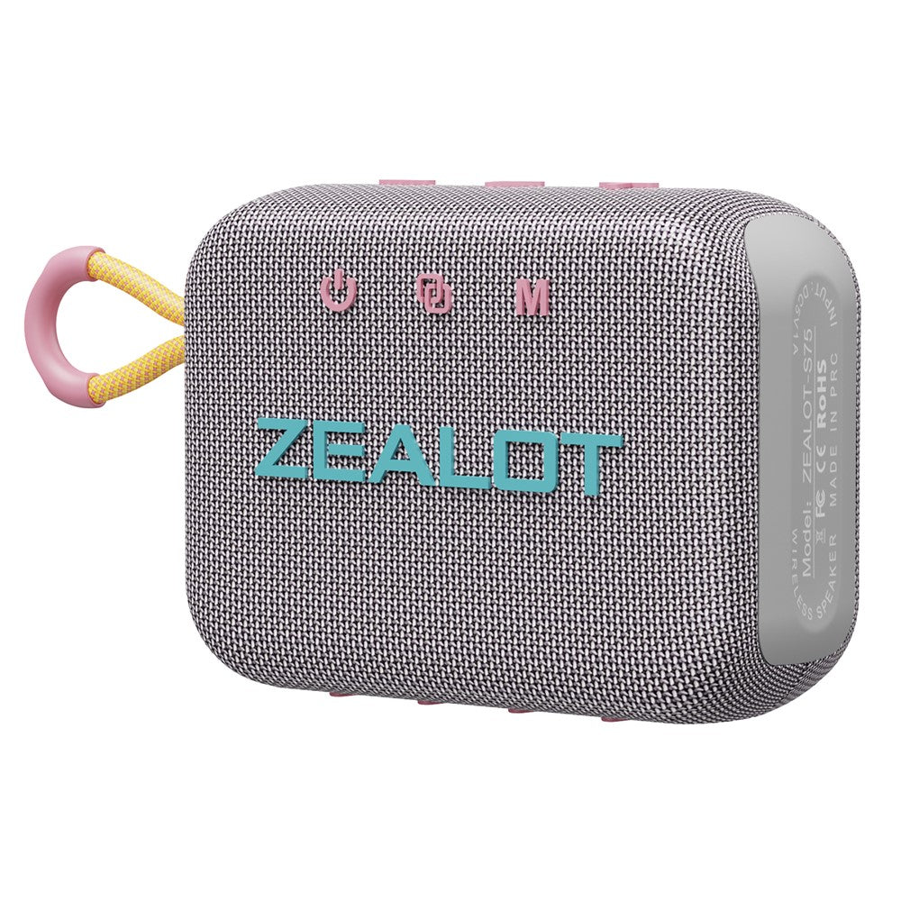 ZEALOT S75 Portable Bluetooth-compatible Speaker IPX6 Waterproof True Wireless Stereo Subwoofer