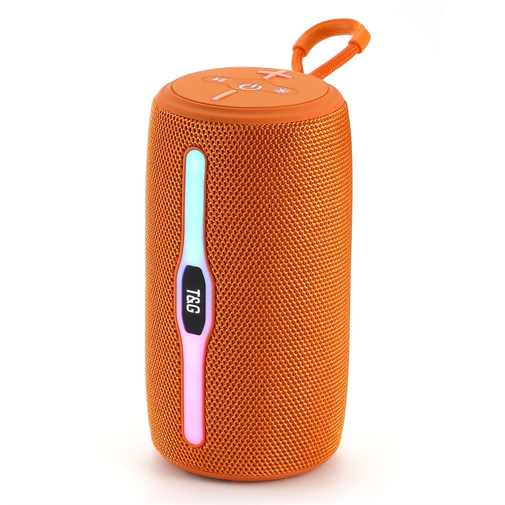 T&G TG-675 Colorful LED Light FM Bluetooth-compatible Speaker Music Sound Subwoofer