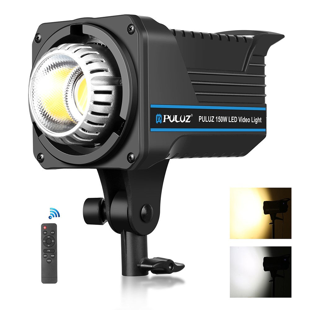 PULUZ PU3061 220V 120W LED Photographic Light Dual Color Temperature Photo Studio Fill Light with Remote Control