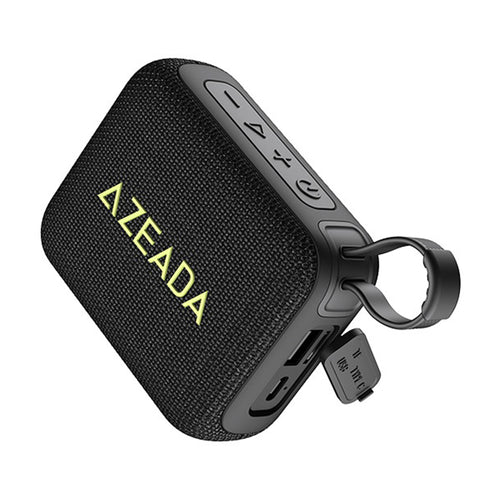 AZEADA AZ-S01 5W TWS Bluetooth-compatible Speaker Waterproof Outdoor Portable Fabric Subwoofer with Lanyard