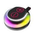 AZEADA S12 IPX5 Waterproof 7W Portable Bluetooth-compatible Speaker RGB Light Outdoor Wireless Subwoofer for Travel