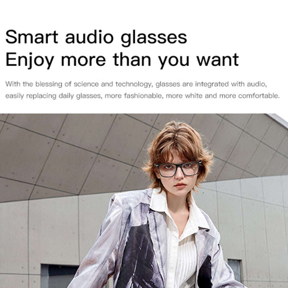 M01 Wireless Music Earphone Smart Eyeglasses IP68 Waterproof Bluetooth-Compatible Glasses Audio Eyewear