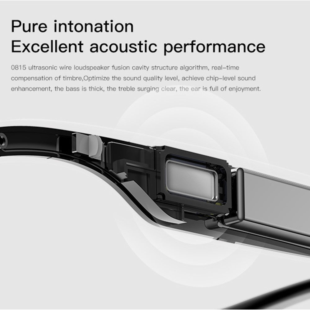 M01 Wireless Music Earphone Smart Eyeglasses IP68 Waterproof Bluetooth-Compatible Glasses Audio Eyewear