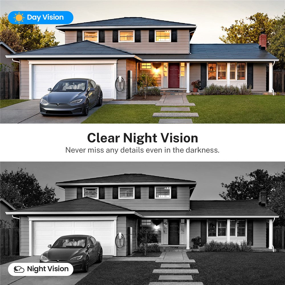 M52 HD Night Vision Wireless Smart Video Doorbell Two Way Audio PIR Motion Detection WiFi Door Bell