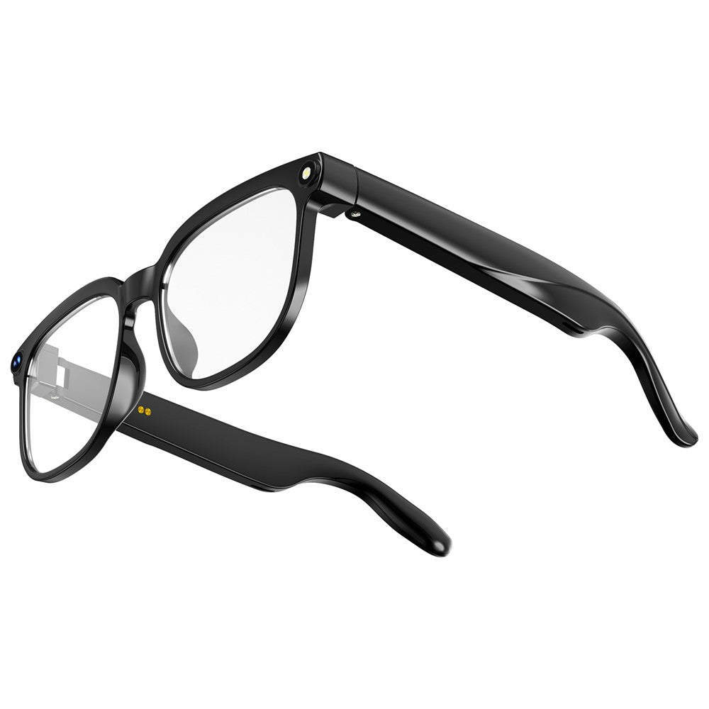 M02S AI Translation Smart Glasses with Camera IP65 Waterproof Video Recording Music Eyeglasses