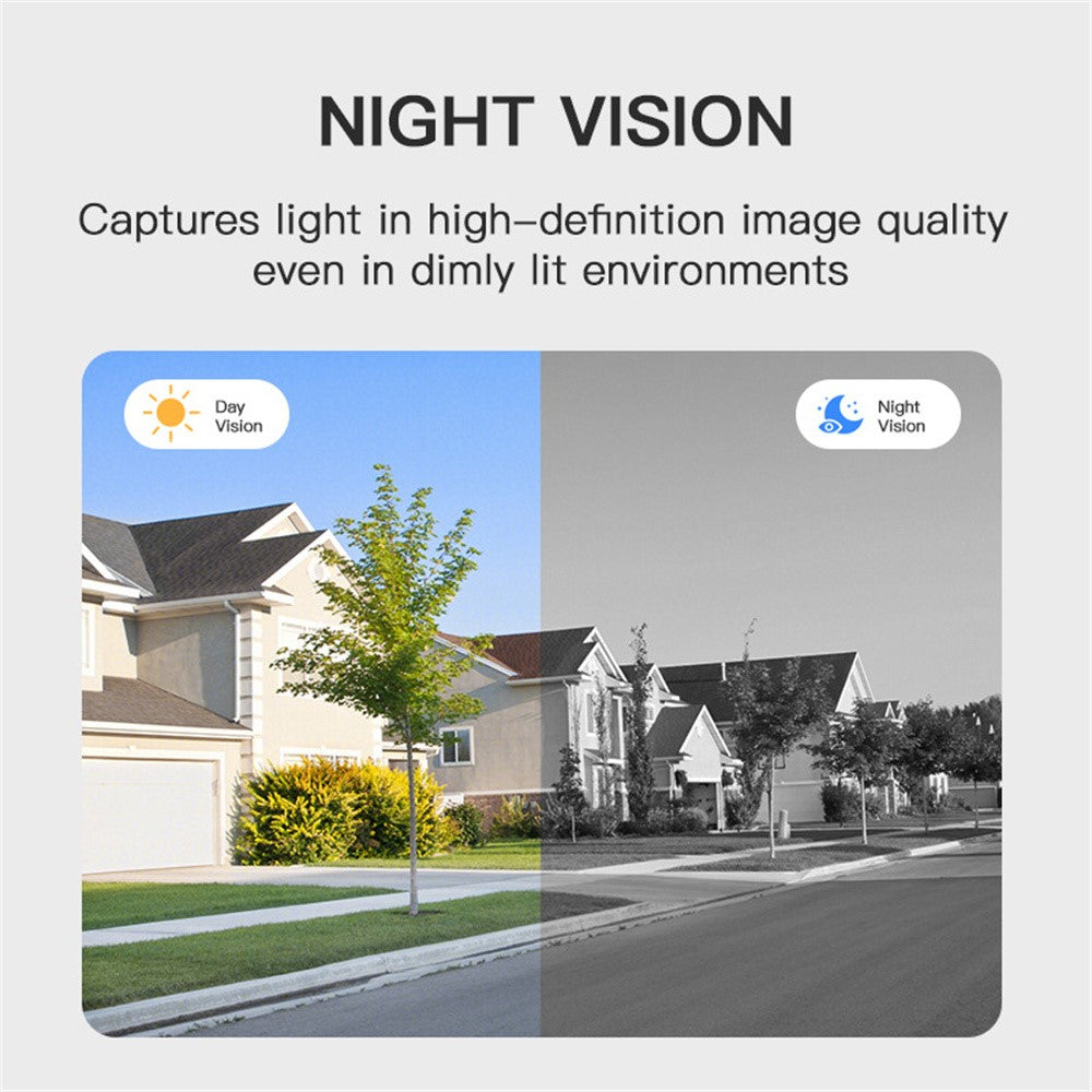 WF015D-013D PIR Motion Detection 720P HD Smart Video Doorbell Tuya APP Two Way Audio Wireless Doorbell Camera