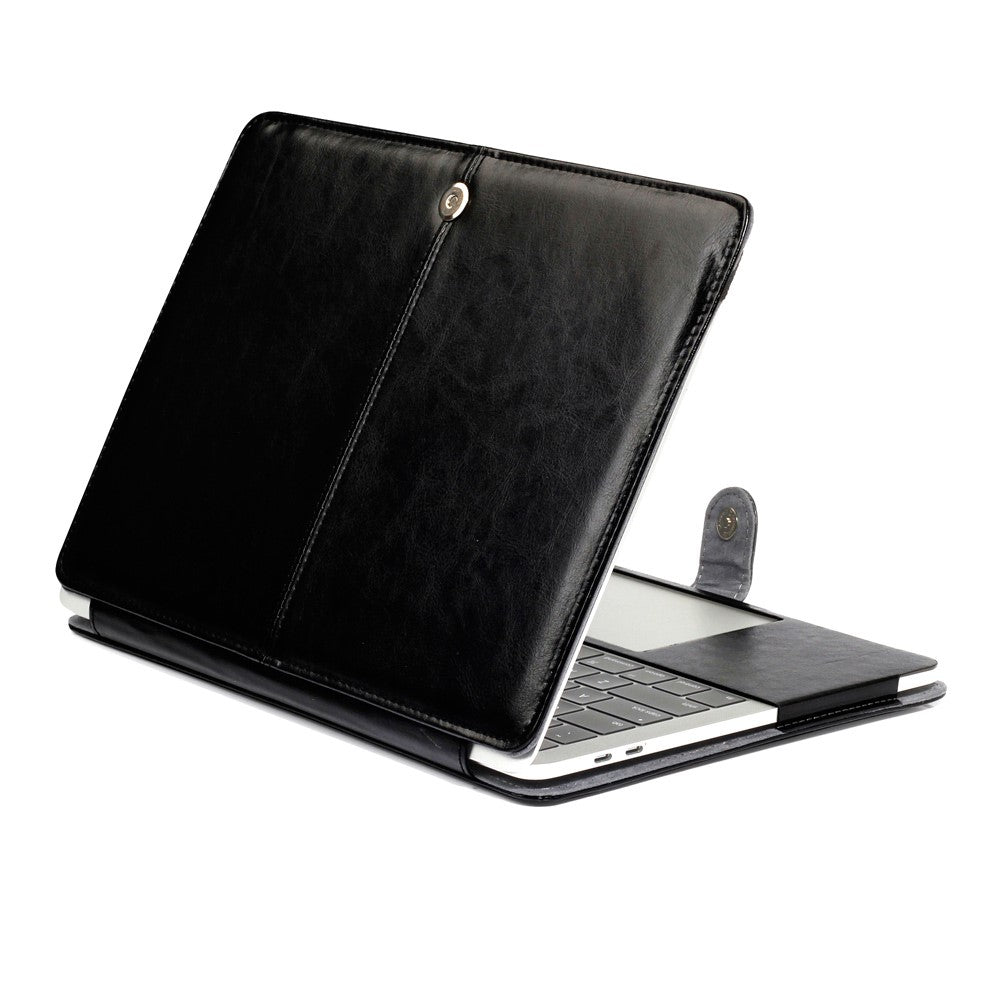 Crazy Horse Leather Case Protector for MacBook Pro 13-inch (2016) A1706/A1708/A1989/A2159/A2251/A2289/A2338