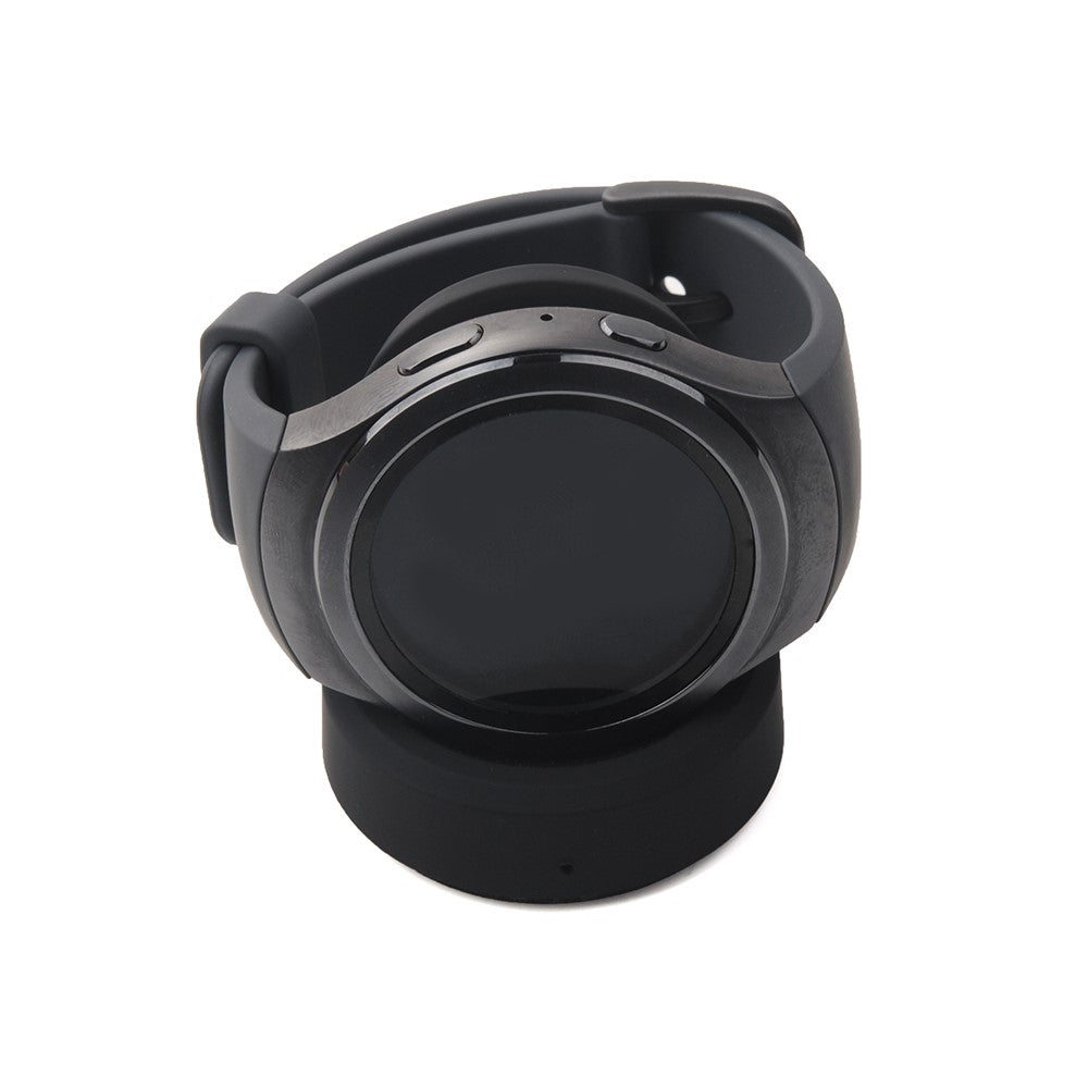 For Samsung Gear S3 Classic / S3 Frontier / SM-R600 Charger Watch Wireless Charging Dock Stand with USB Cable